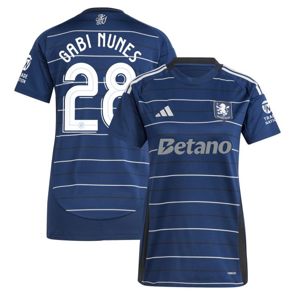 aston villa adidas third shirt 2024-25 – womens with gabi nunes 28 cup printing Collection | Official Aston Villa FC Gear Online