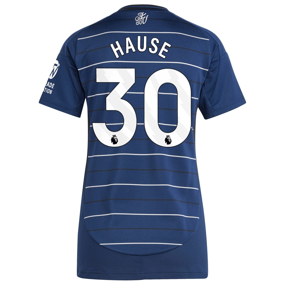 aston villa adidas third shirt 2024-25 – womens with hause 30 printing Collection | Official Aston Villa FC Gear Online