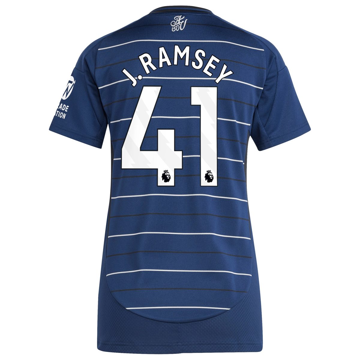aston villa adidas third shirt 2024-25 – womens with j. ramsey 41 printing Collection | Official Aston Villa FC Gear Online