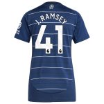 aston villa adidas third shirt 2024-25 – womens with j. ramsey 41 printing Collection | Official Aston Villa FC Gear Online
