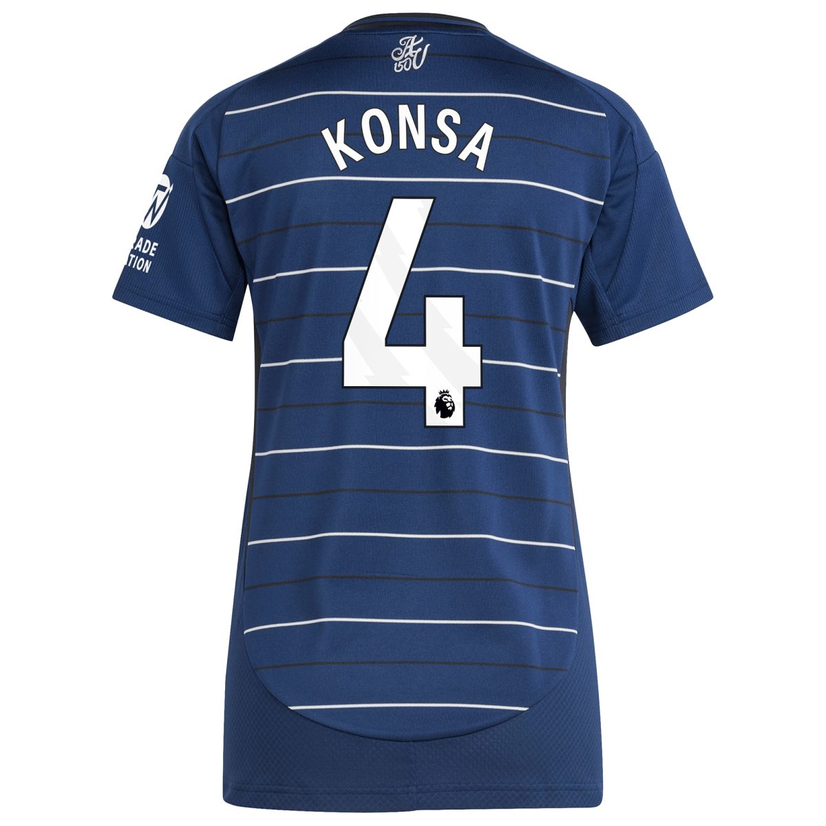 aston villa adidas third shirt 2024-25 – womens with konsa 4 printing Collection | Official Aston Villa FC Gear Online