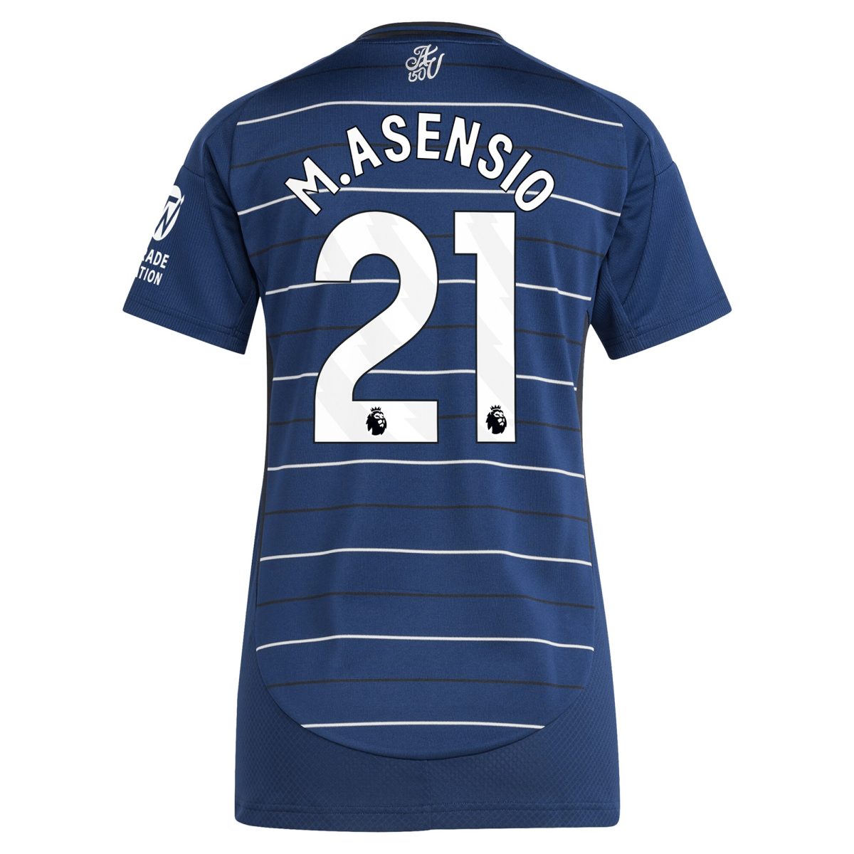 aston villa adidas third shirt 2024-25 – womens with m.asensio 21 printing Collection | Official Aston Villa FC Gear Online