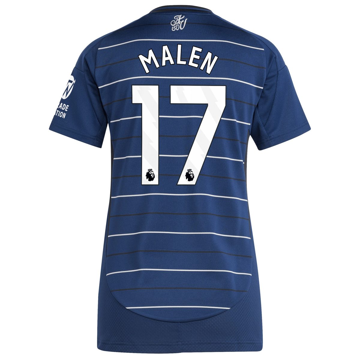 aston villa adidas third shirt 2024-25 – womens with malen 17 printing Collection | Official Aston Villa FC Gear Online