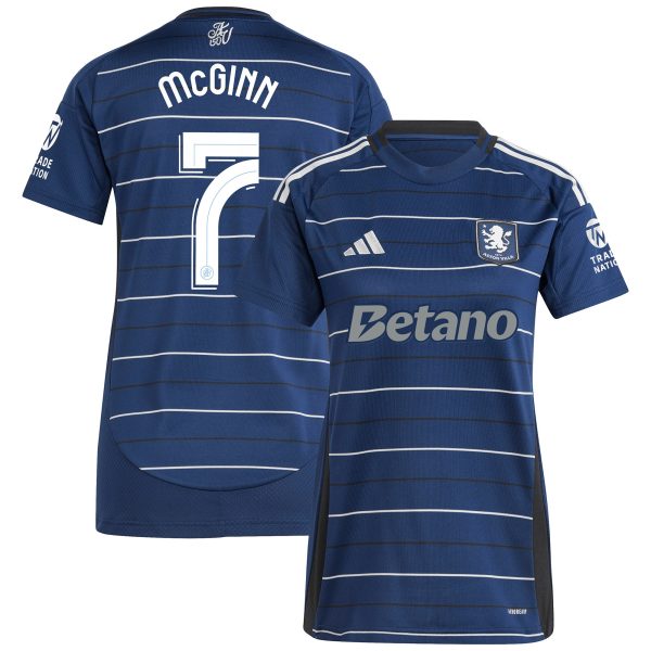 aston villa adidas third shirt 2024-25 – womens with mcginn 7 cup printing Collection | Official Aston Villa FC Gear Online