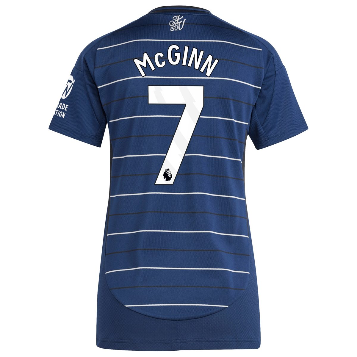 aston villa adidas third shirt 2024-25 – womens with mcginn 7 printing Collection | Official Aston Villa FC Gear Online