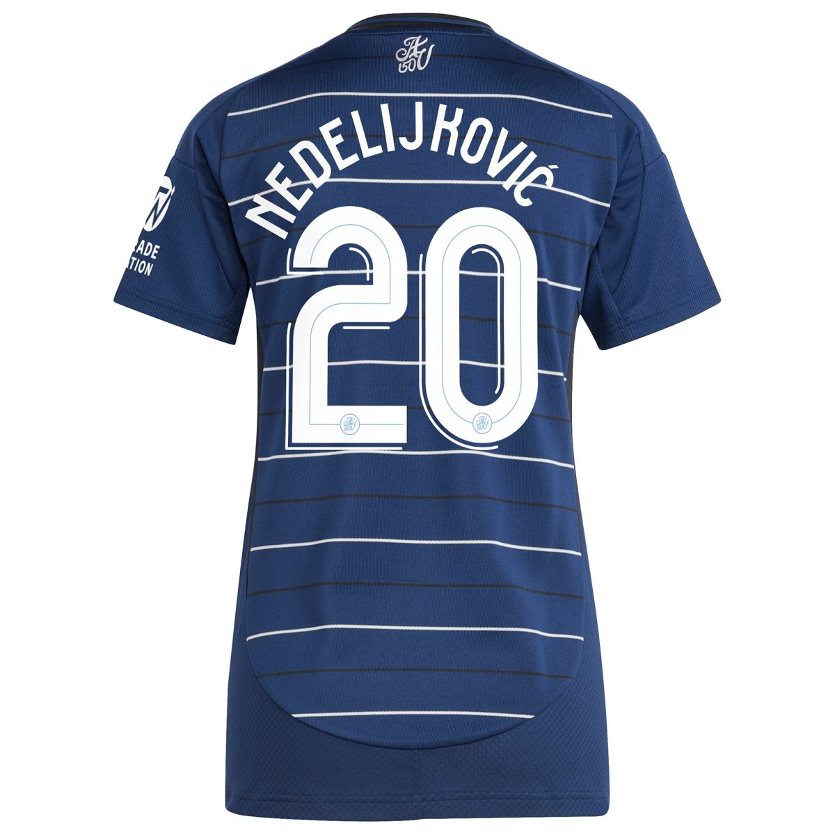 aston villa adidas third shirt 2024-25 – womens with nedeljković 20 cup printing Collection | Official Aston Villa FC Gear Online