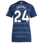 aston villa adidas third shirt 2024-25 – womens with onana 24 printing Collection | Official Aston Villa FC Gear Online