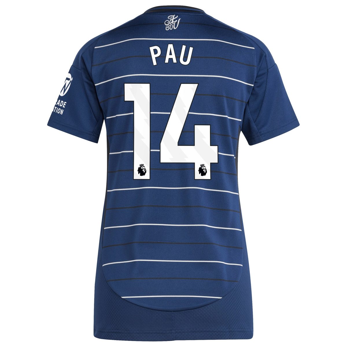 aston villa adidas third shirt 2024-25 – womens with pau 14 printing Collection | Official Aston Villa FC Gear Online