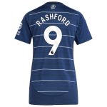 aston villa adidas third shirt 2024-25 – womens with rashford 9 printing Collection | Official Aston Villa FC Gear Online