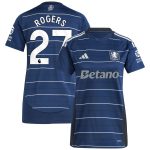 aston villa adidas third shirt 2024-25 – womens with rogers 27 printing Collection | Official Aston Villa FC Gear Online