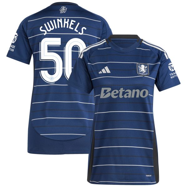 aston villa adidas third shirt 2024-25 – womens with swinkels 50 cup printing Collection | Official Aston Villa FC Gear Online