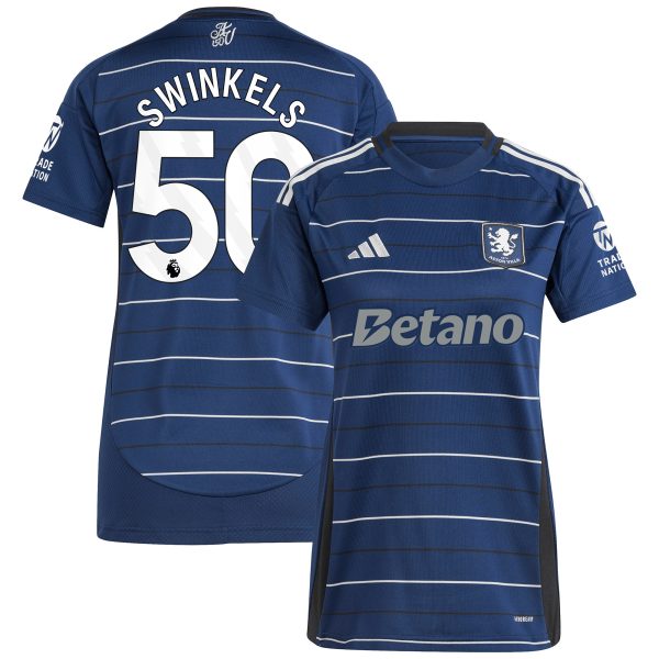 aston villa adidas third shirt 2024-25 – womens with swinkels 50 printing Collection | Official Aston Villa FC Gear Online