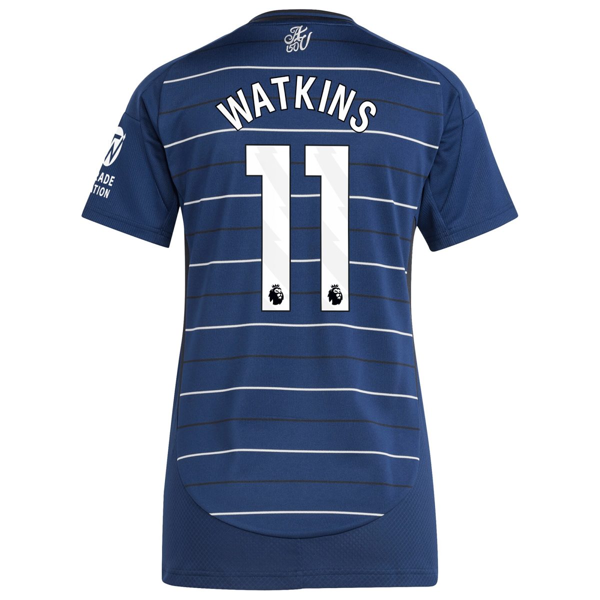 aston villa adidas third shirt 2024-25 – womens with watkins 11 printing Collection | Official Aston Villa FC Gear Online