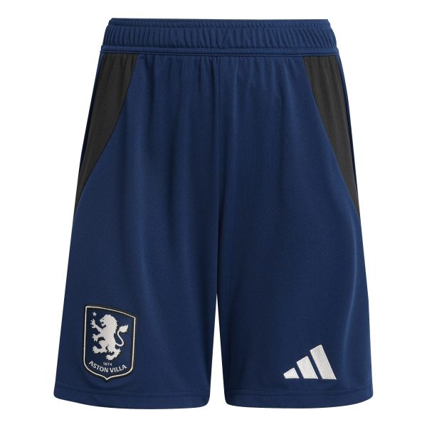 aston villa adidas third shorts 2024-25 – kids with custom printing Collection | Official Aston Villa FC Gear Online