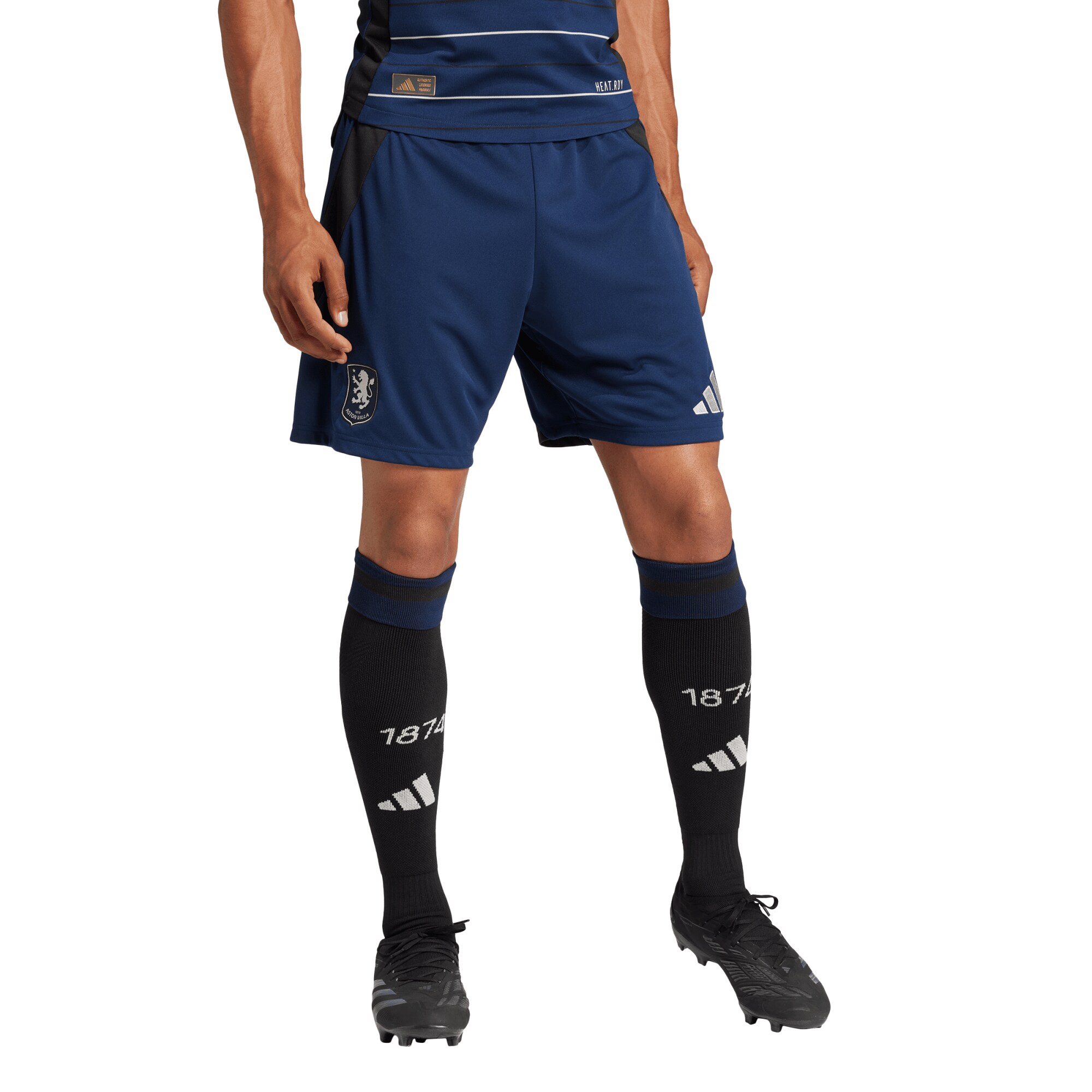 aston villa adidas third shorts 2024-25 with custom printing Collection | Official Aston Villa FC Gear Online