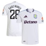 aston villa adidas wsl away authentic shirt 2024-25 with gabi nunes 28 printing Collection | Official Aston Villa FC Gear Online