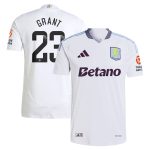 aston villa adidas wsl away authentic shirt 2024-25 with grant 23 printing Collection | Official Aston Villa FC Gear Online