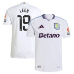 aston villa adidas wsl away authentic shirt 2024-25 with leon 19 printing Collection | Official Aston Villa FC Gear Online