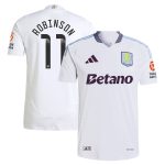 aston villa adidas wsl away authentic shirt 2024-25 with robinson 11 printing Collection | Official Aston Villa FC Gear Online