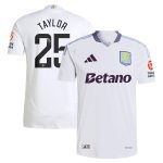 aston villa adidas wsl away authentic shirt 2024-25 with taylor 25 printing Collection | Official Aston Villa FC Gear Online