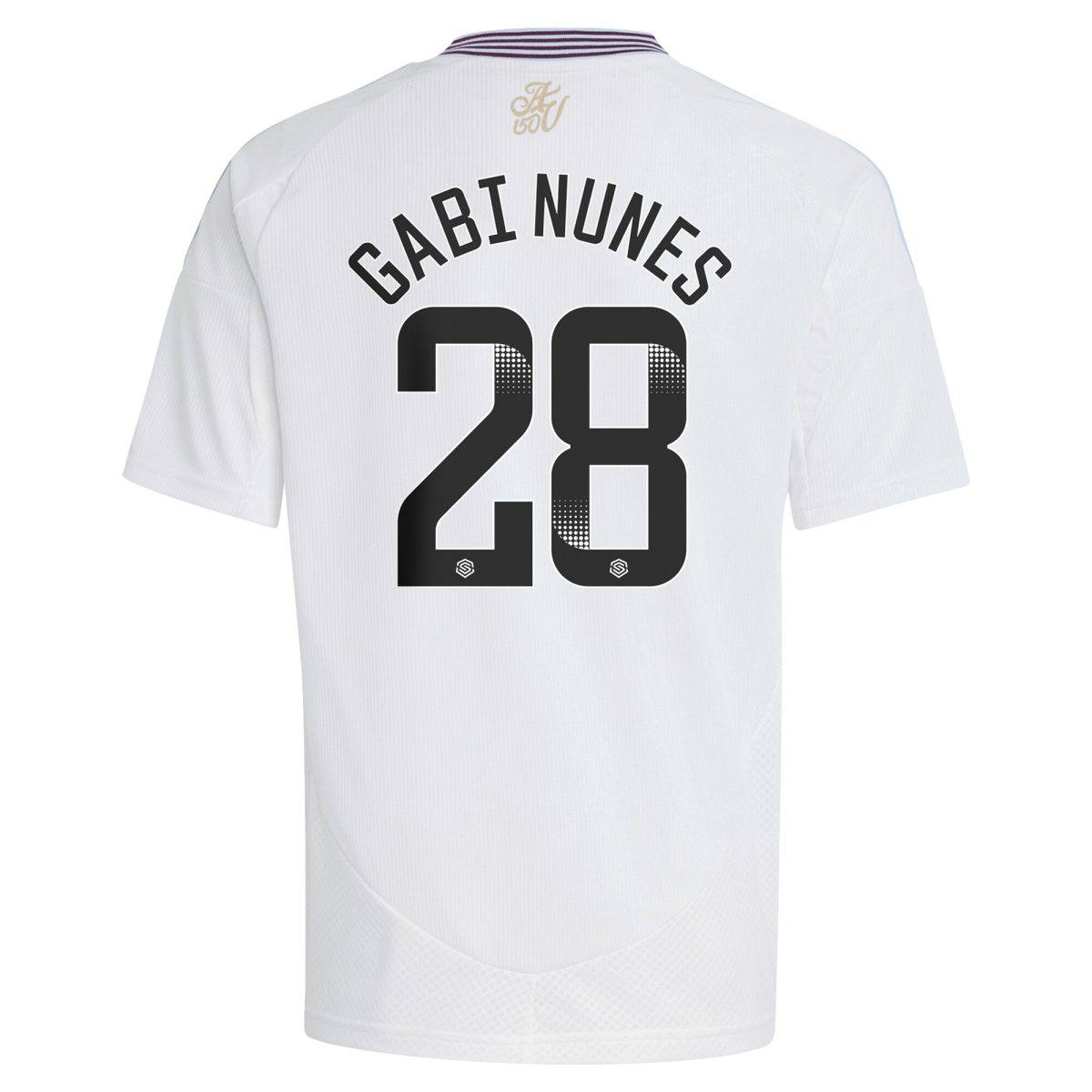 aston villa adidas wsl away shirt 2024-25 – kids with gabi nunes 28 printing Collection | Official Aston Villa FC Gear Online