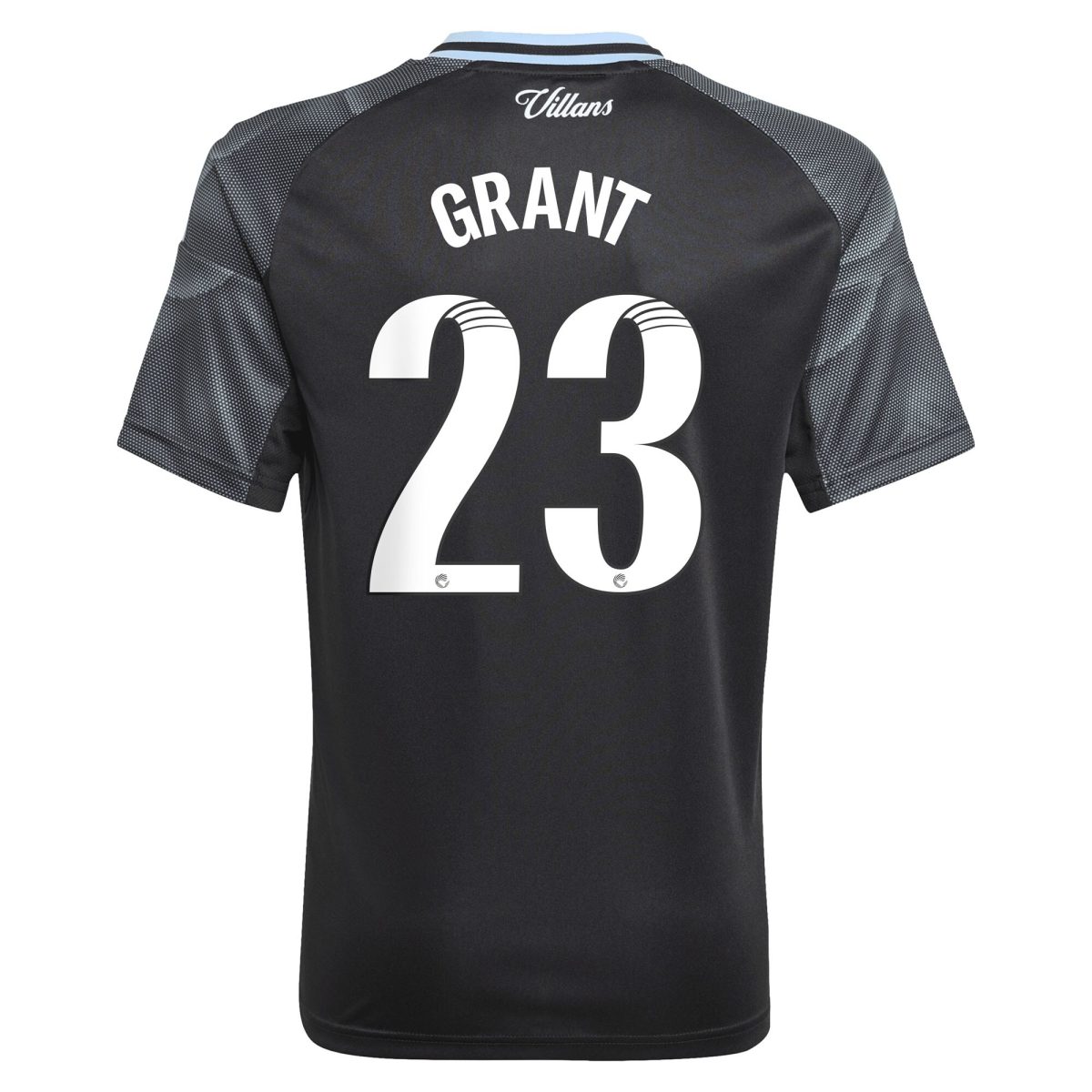 aston villa adidas wsl away shirt 2025-26 – kids with grant 23 printing Collection | Official Aston Villa FC Gear Online