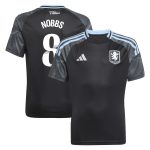 aston villa adidas wsl away shirt 2025-26 – kids with nobbs 8 printing Collection | Official Aston Villa FC Gear Online