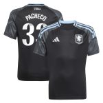 aston villa adidas wsl away shirt 2025-26 – kids with pacheco 33 printing Collection | Official Aston Villa FC Gear Online