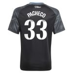aston villa adidas wsl away shirt 2025-26 – kids with pacheco 33 printing Collection | Official Aston Villa FC Gear Online