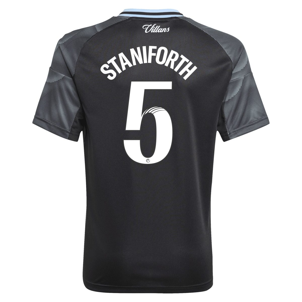 aston villa adidas wsl away shirt 2025-26 – kids with staniforth 5 printing Collection | Official Aston Villa FC Gear Online