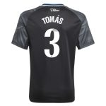 aston villa adidas wsl away shirt 2025-26 – kids with tomás 3 printing Collection | Official Aston Villa FC Gear Online