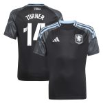 aston villa adidas wsl away shirt 2025-26 – kids with turner 14 printing Collection | Official Aston Villa FC Gear Online