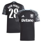 aston villa adidas wsl away shirt 2025-26 with gabi nunes 28 printing Collection | Official Aston Villa FC Gear Online