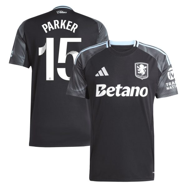 aston villa adidas wsl away shirt 2025-26 with parker 15 printing Collection | Official Aston Villa FC Gear Online