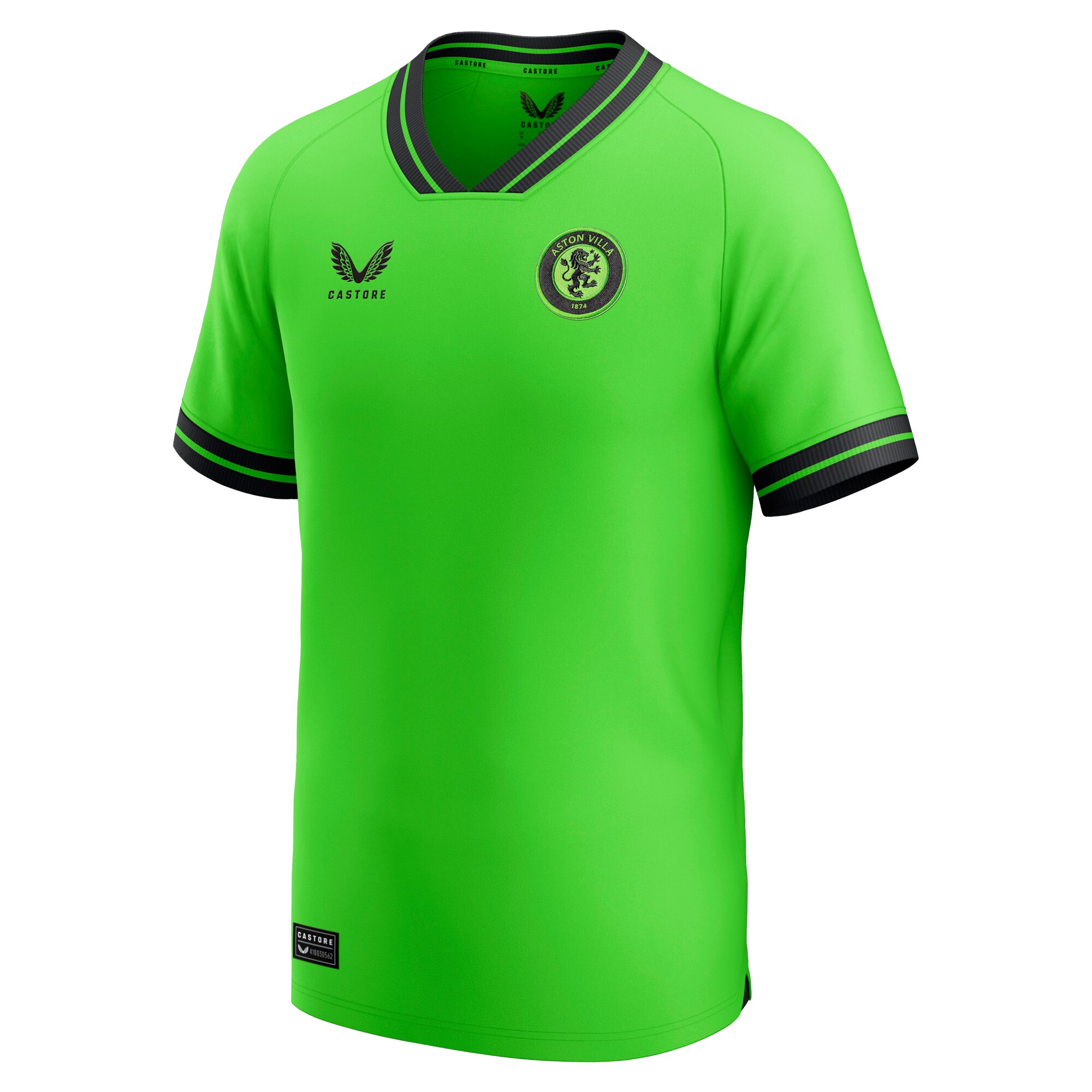 aston villa castore away goalkeeper shirt 2023-24 – kids with custom printing Collection | Official Aston Villa FC Gear Online