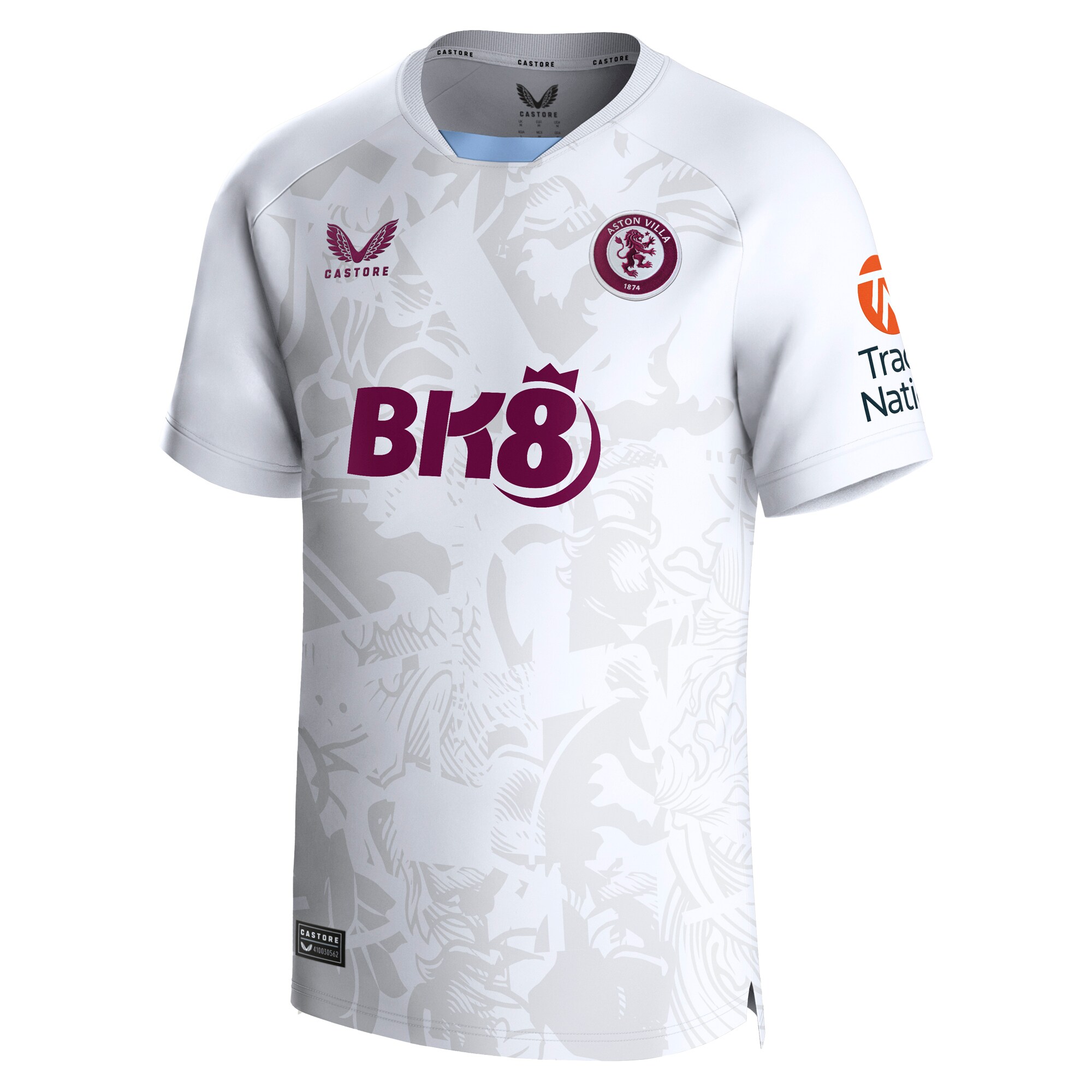 aston villa castore away shirt 2023-24 with custom printing Collection | Official Aston Villa FC Gear Online