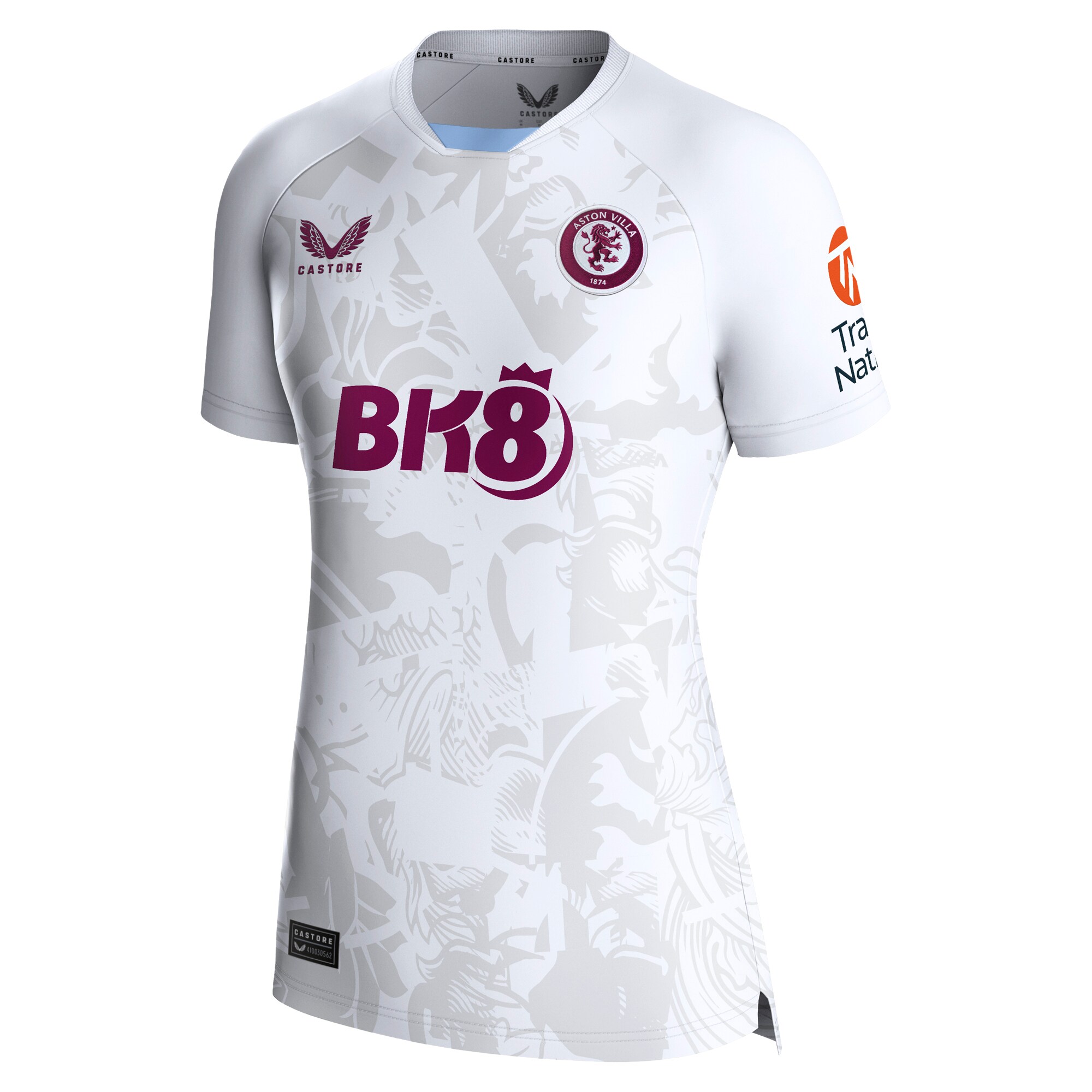 aston villa castore away shirt 2023-24 – womens with custom printing Collection | Official Aston Villa FC Gear Online