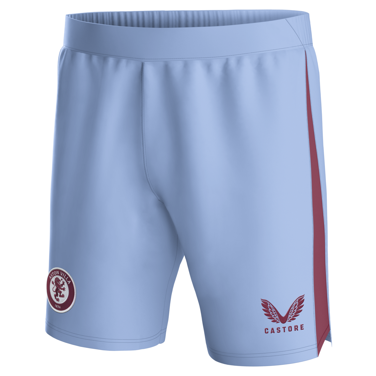 aston villa castore away shorts 2023-24 – kids with custom printing Collection | Official Aston Villa FC Gear Online
