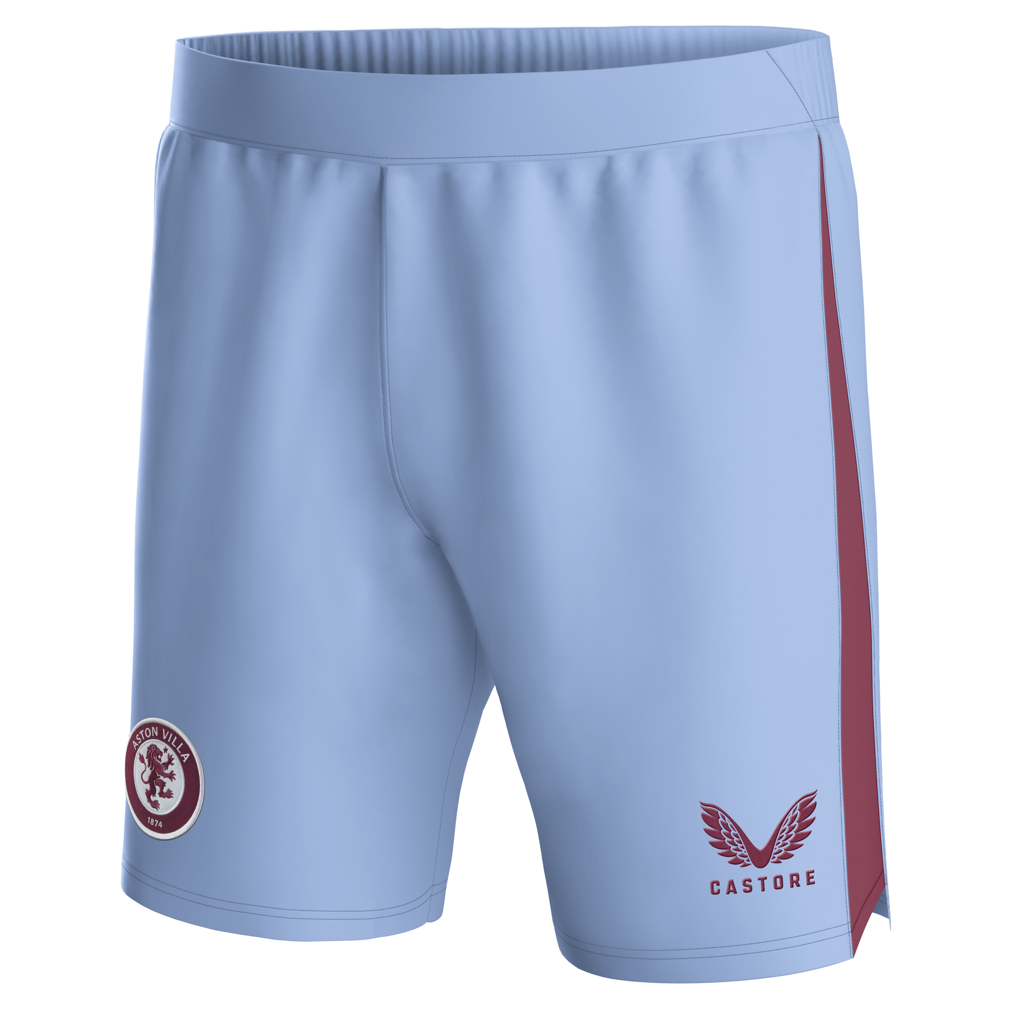 aston villa castore away shorts 2023-24 – kids with custom printing Collection | Official Aston Villa FC Gear Online