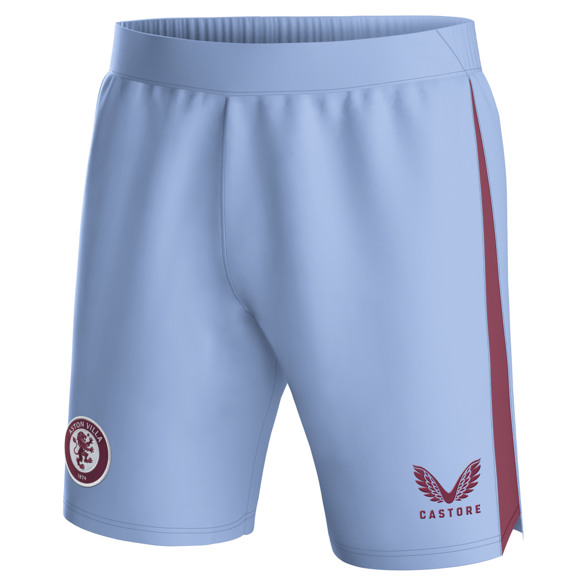 aston villa castore away shorts 2023-24 with custom printing Collection | Official Aston Villa FC Gear Online