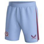 aston villa castore away shorts 2023-24 with custom printing Collection | Official Aston Villa FC Gear Online