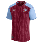 aston villa castore home shirt 2023-24 – kids with custom printing Collection | Official Aston Villa FC Gear Online