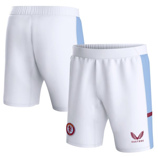 aston villa castore home shorts 2023-24 – kids Collection | Official Aston Villa FC Gear Online