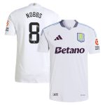aston villa wsl adidas away authentic shirt 2024-25 with nobbs 8 printing Collection | Official Aston Villa FC Gear Online