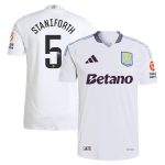 aston villa wsl adidas away authentic shirt 2024-25 with staniforth 5 printing Collection | Official Aston Villa FC Gear Online