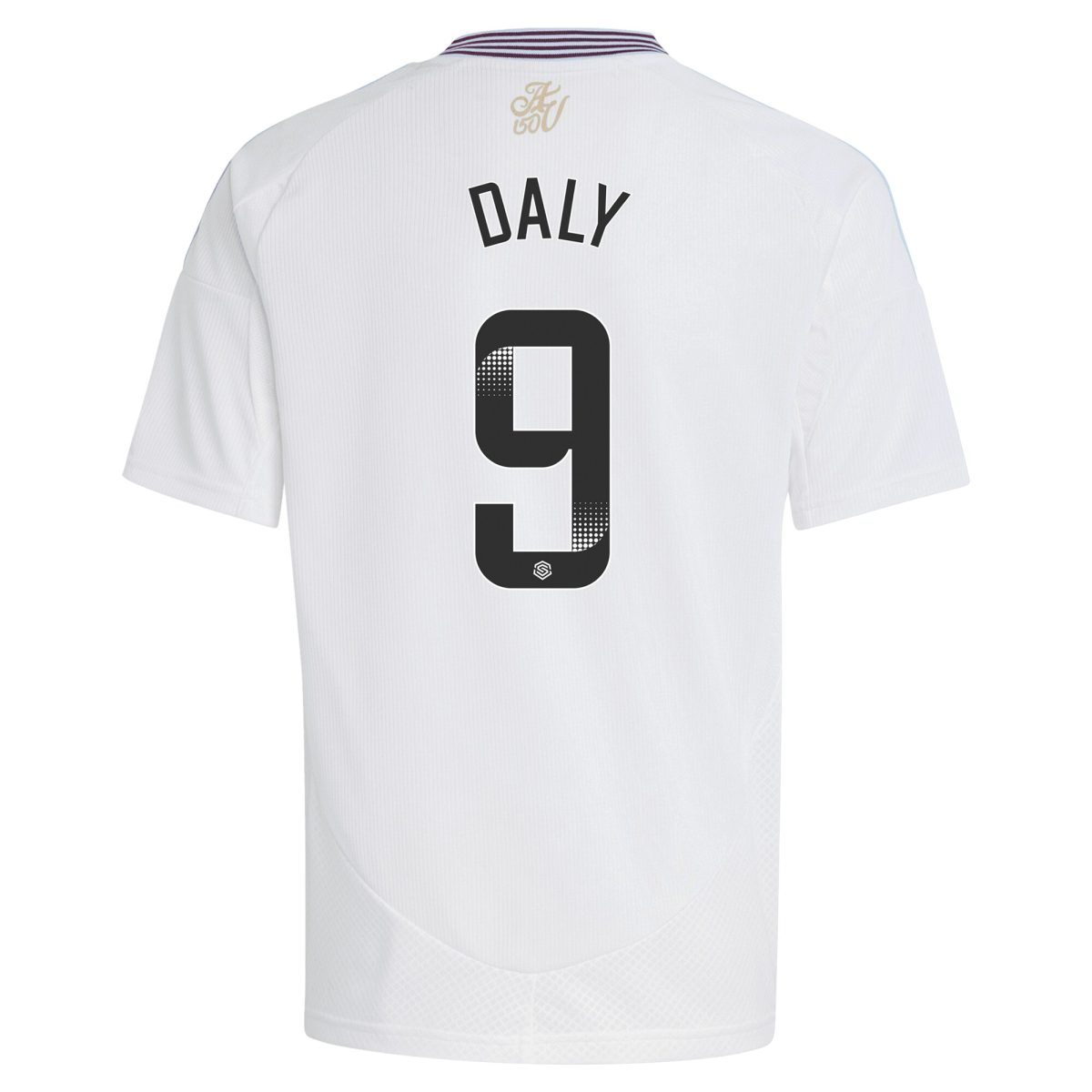 aston villa wsl adidas away shirt 2024-25 – kids with daly 9 printing Collection | Official Aston Villa FC Gear Online