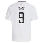 aston villa wsl adidas away shirt 2024-25 – kids with daly 9 printing Collection | Official Aston Villa FC Gear Online