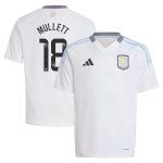 aston villa wsl adidas away shirt 2024-25 – kids with mullett 18 printing Collection | Official Aston Villa FC Gear Online