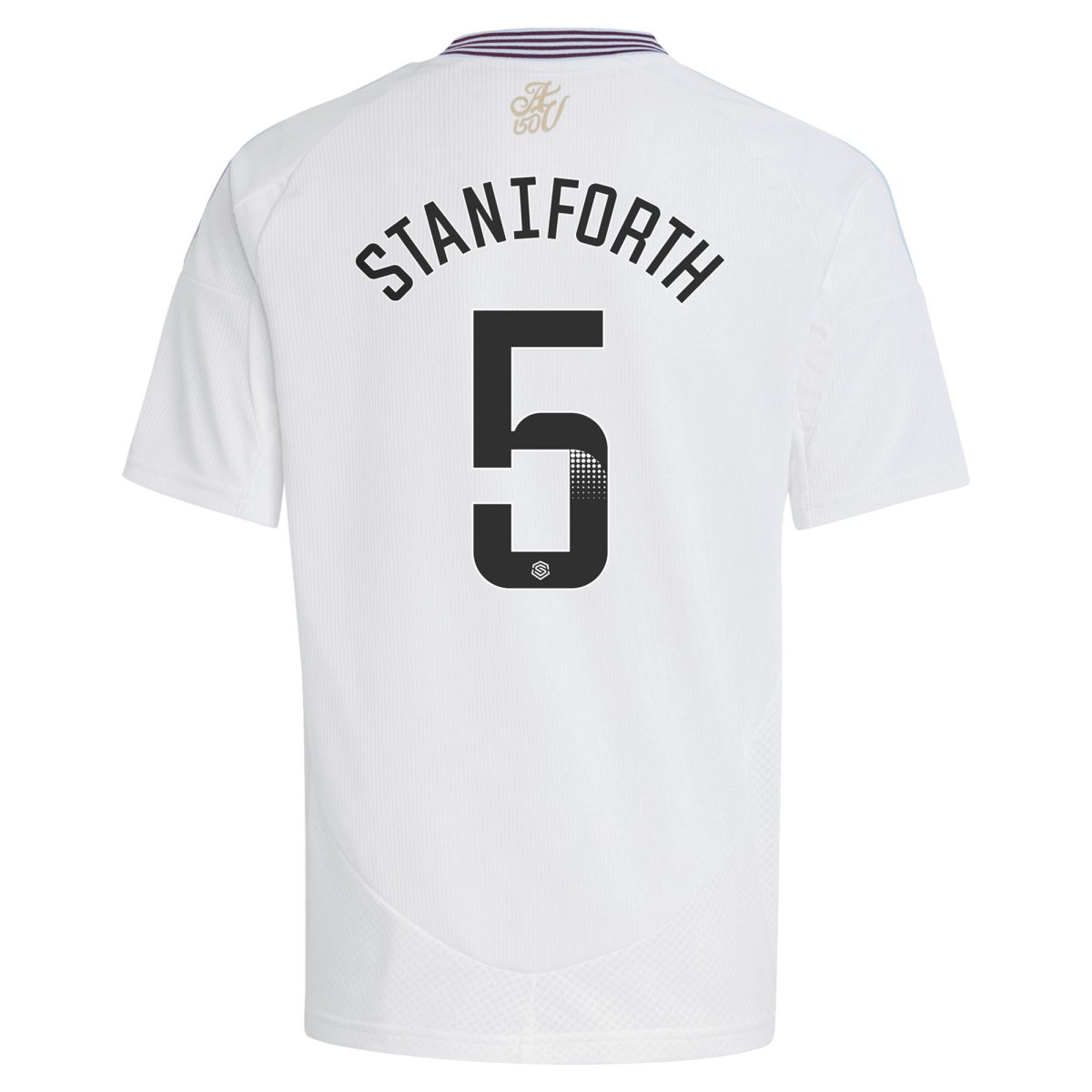 aston villa wsl adidas away shirt 2024-25 – kids with staniforth 5 printing Collection | Official Aston Villa FC Gear Online