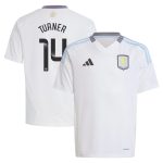 aston villa wsl adidas away shirt 2024-25 – kids with turner 14 printing Collection | Official Aston Villa FC Gear Online